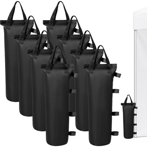 ® 8 Pièces Sac lestage Sable pour Poids pavillon, 51x21cm 800D Oxford Tissu Poids pour tonnelle, pour Pavillons de Camping, tentes Pliantes, cale-Portes (1/5)