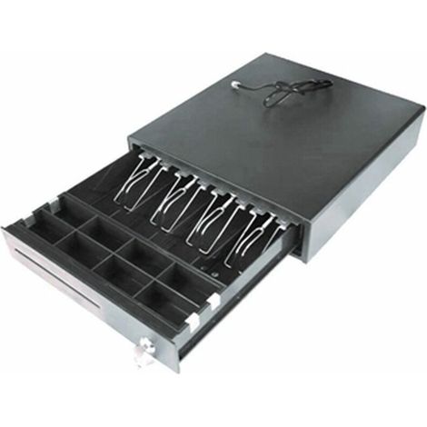 Cassetto Portamonete iggual IRON-15 Nero