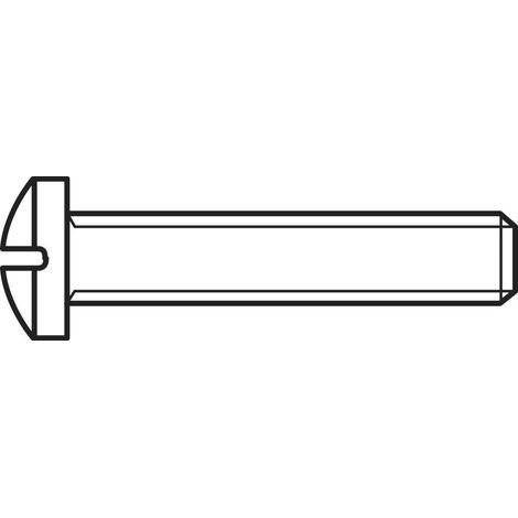 VIS À TÊTE BOMBÉE TOOLCRAFT 839649 100 PC(S) M5 20 MM TÊTE BOMBÉE CRUCIFORME PHILIPS ACIER DIN 7985 (1/2)