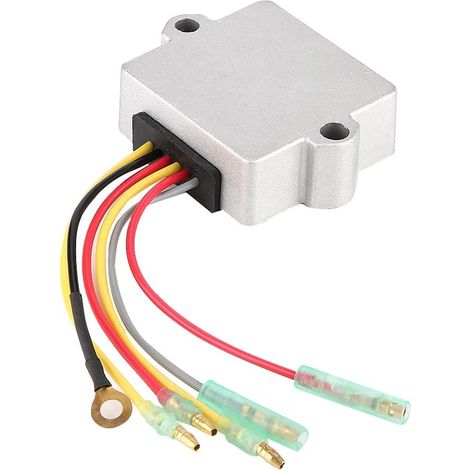 RELEXION RÉGULATEUR DE Tension, REPROSSION DE REXTEUR DE Tension 815279-3 883072T RECTIFIR ALIMINIM RELEXTAGE RÉGULATEUR DE TENSAGE pour Mariner OUTBOOD 6 Fil (1/4)