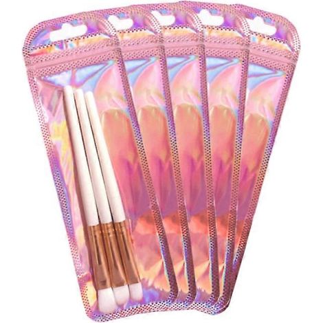 100 sachets holographiques refermables pour stylos - Sac de rangement scellable (1/5)
