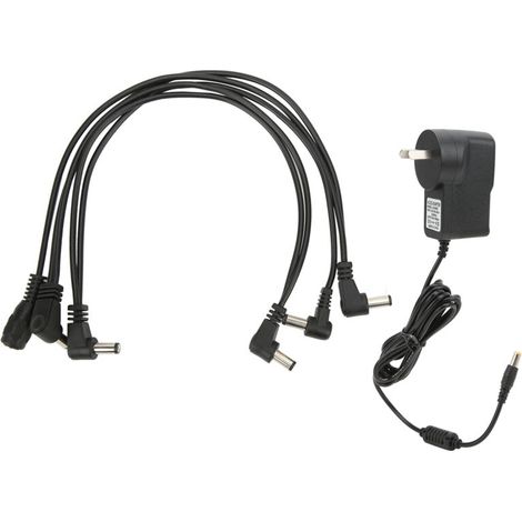 Adaptateur Secteur 9V pour Effets Guitare, Outils Industriels 850mA AC100-240V Prise AU (1/5)