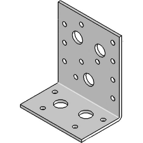 Équerre avec Renforts - 90x50x76x3 mm - D-Work (1/2)