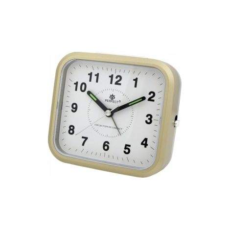 Reloj despertador de cuarzo A720C2-oro perfecto