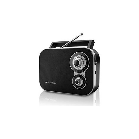 Muse M-051R Radio portatile a 2 bande Nero (1/5)