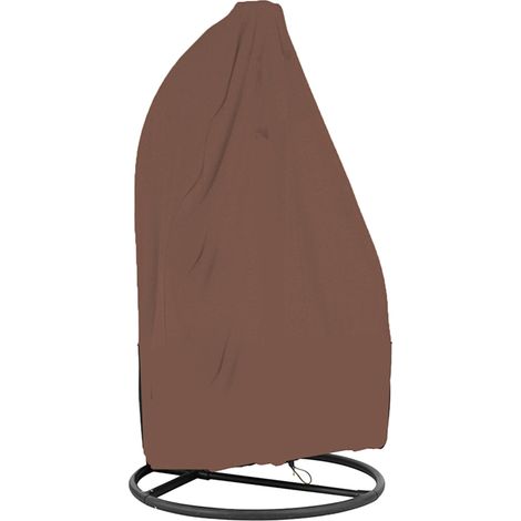 Housse pour mobilier de jardin Housse imperméable pour fauteuil suspendu et chaises suspendues (couleur beige) (1/5)