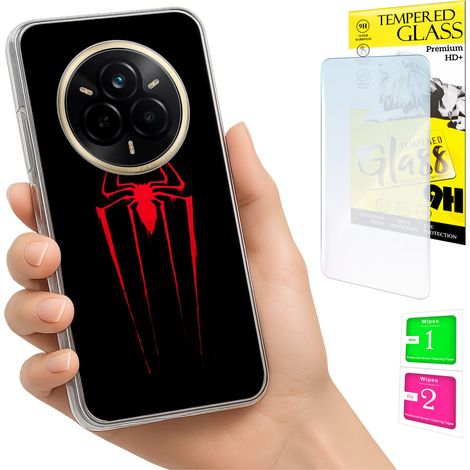 Funda para Realme 14 Pro 5G con cubierta trasera para fotos y cristal 9H. (1/5)