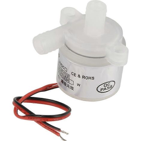 Mini pompe à eau blanche de qualité alimentaire, sans balais, 12 V CC, 6 W, pour instruments médicaux