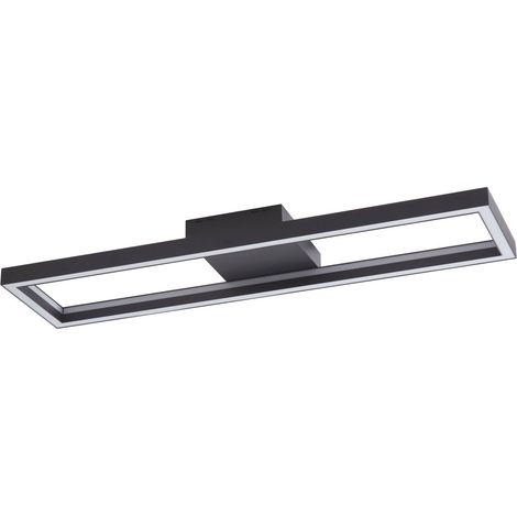 Lucande LED 'Tjado' in Nero da Metallo