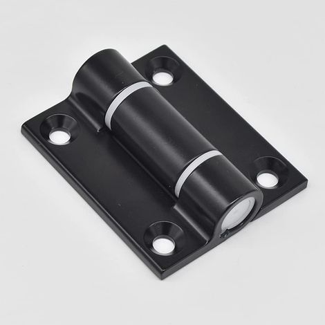 La aleación de zinc ajusta el par del eje central de la bisagra, con resistencia a la fricción ajustable mediante par (aleación de aluminio negro de 65 x 55 (recomendada)). (1/5)