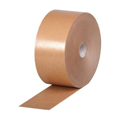 Clairefontaine Ruban kraft gommé brun 60 g – rouleau 20 m x 7 cm Ø30 mm (1/3)
