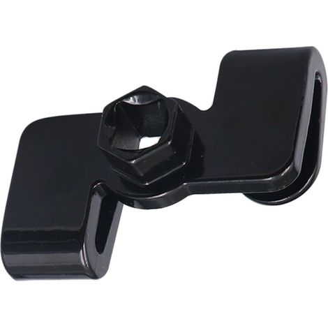 Adaptateur de Clé à Cliquet en Fer Noir pour Entraînement 1/2 Pouce Douille Cliquet, Rallonge de Clé Mécanique, Outil Fiable pour Éviter des Outils Supplémentaires (1/5)