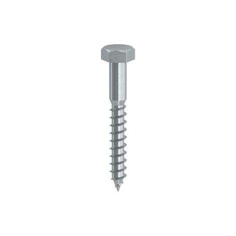 TIRAFONDO P/LEGNO TE  6X 40MM ZINCATO UNI704 Q.TA 100