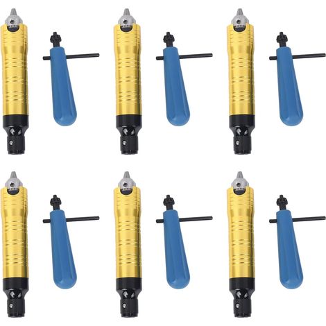 6X Flexible Arbre 6,5 mm Flex Pièce À Main Outil Électrique PoignÉE Perceuse Mandrin SÉparer Mini Grinder Accessoires (1/5)