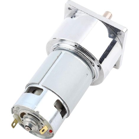 DC12V/24V 35W Micro DC Gear Motor Adjustable Speed CW/CCW (24V 100RPM) (1/5)
