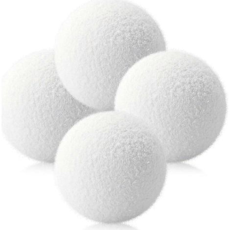 Lot de 4 boules absorbantes pour spas, boules absorbantes de 7,6 cm (3 pouces), éponges réutilisables pour piscine, absorbeurs de résidus huileux, accessoires de spa (1/5)