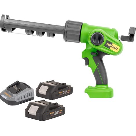 Pistola a cartuccia a batteria Procraft PC20bb 20 V 2000 N 280 - 310 ml + 2x batteria 2,0 Ah + caricabatteria (1/5)