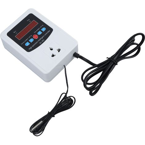 Contrôleur de température numérique pour serre 1500 W, thermostat avec écran LCD, prise UE 10 A, 220 V