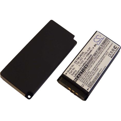 vhbw Akku kompatibel mit Nintendo DSi, NDSi, NDSiL Spielekonsole (1100mAh, 3,7V, Li-Ion)