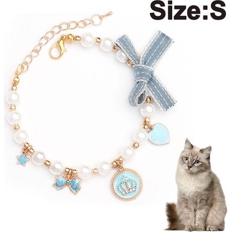 Collier pour chien en perles, collier pour chien, collier pour chien, collier pour chien, collier pour chien, collier pour chien, collier pour chien, chiot, chiot, yorkshire, collier pour chien (1/5)