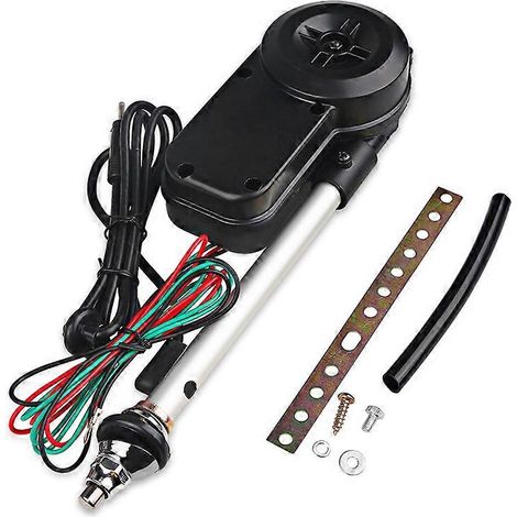 Kit de antena eléctrica automática para radio AM/FM de coche, SUV, 12 V, antena exterior universal para vehículos, repuesto profesional para automóviles. (1/5)
