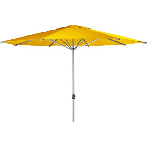 Doppler Sonnenschirm/ Großschirm "Alu Expert Teleskop" Ø 4,00 m, gelb, ohne Volant, Bezug aus 100% Polyester, Gestell aus Aluminium, 17,1 kg Sonnenschirm / Großschirm "Alu Expert Teleskop 400", inkl.  (1/6)