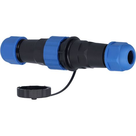 Wasserdichter Luftfahrtstecker IP68, 250 V, 5 A, SP208, für Kabel, Wandmontage, 2-polig, wasserdicht, industrieller elektrischer Stecker (1/5)