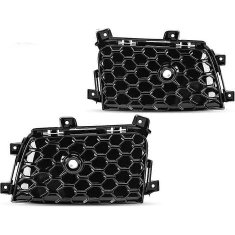 7GU45DX8AA 7GU46DX8AA Rejillas de ventilación del parachoques delantero Embellecedor de la cubierta de la luz antiniebla para Jeep Grand Cherokee 21-24 Bisel de la luz antiniebla (1/5)