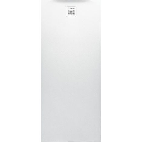 Receveur de douche LAUFEN PRO rectangulaire, bonde côté court 1800 x 750 x 46 mm blanc mat LAUFEN