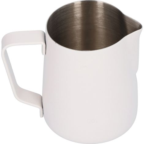 350-ml-Milchkännchen aus Edelstahl mit Skala für Kaffee- und Cappuccinoschaum (1/5)