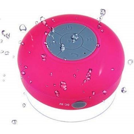 TrAdE Shop Traesio - Mini Cassa Amplificata Bluetooth Impermeabile Con Ventosa Altoparlante Speaker -