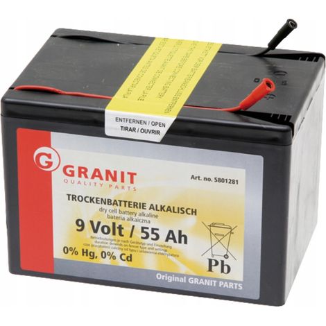 Alkalibatterie 165 mm 5801281 Granit