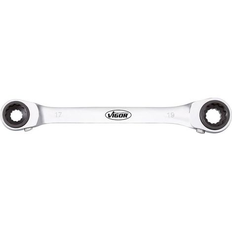 Vigor V2705 llave ajustable de doble extremo 10-19 mm