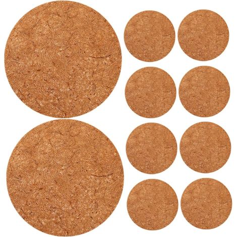 10pièces Tapis De Nid pour Pigeons Fibre De Matelas Respirant pour Oiseaux Et De Réutilisable Et (1/5)