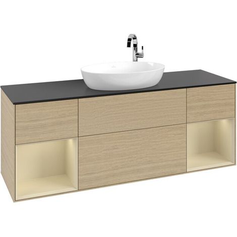 Villeroy & Boch F982HJPC Meuble sous-lavabo Finion F98 (1/3)