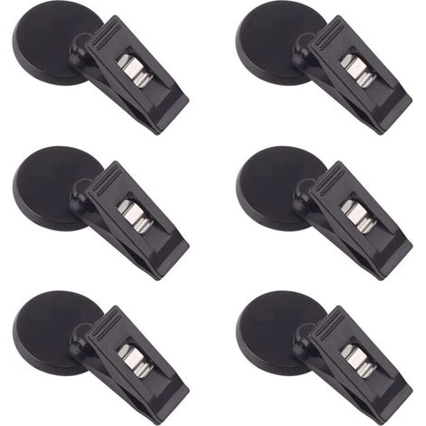 6 pezzi Porta biglietti di parcheggio Clip per auto Porta promemoria per occhiali Clip per biglietti di parcheggio autoadesivi per auto Supporto per visiera parasole per vestiti (1/4)