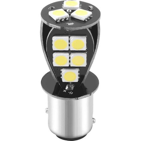 1157 P21W BAY15D 5050 18 SMD LED Rücklicht-Bremslichtbirne Weiß--