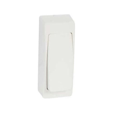 Interruptor conmutador estrecho monoblock 32x75mm Legrand Oteo 086084