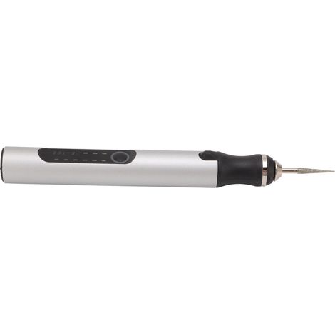 Mini meuleuse électrique rechargeable par USB pour la gravure, le polissage et le meulage stylo de polissage électrique (argenté) (1/5)