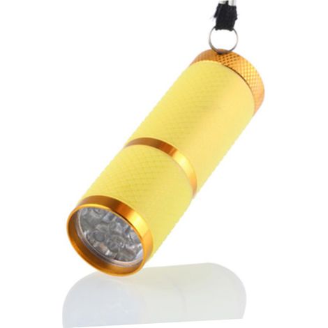 Mini lampe de poche UV 9 395 - 400nm outil de détection de lumière violette pour la maison et l'extérieur (1/5)