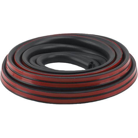 Cache-câble auto-adhésif en PVC haute résistance, protection de câble de 5 mètres, noir, pour la maison, le bureau ou le garage. (1/4)