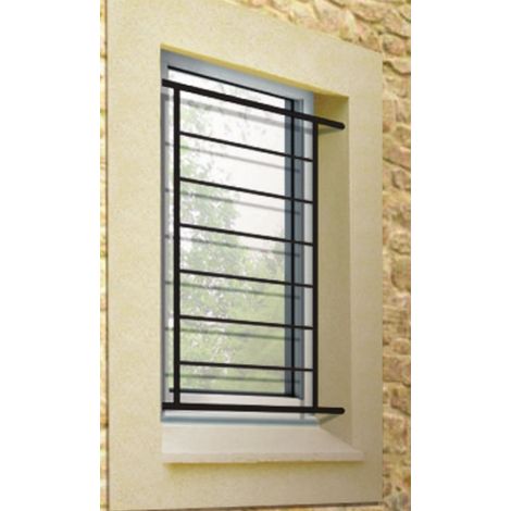 Grille de Defense Lagune pour Fenetre H= 45 cm x L= 80 cm (côte tableau)