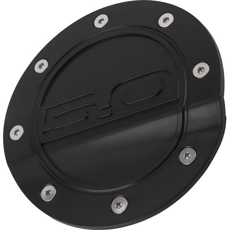 Schwarzer Tankdeckel, kompatibel mit Ford Mustang 2015-2021, Tankklappe, Einfülldeckel für alle Versionen (1/5)