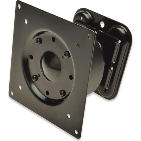 Support Mural pour écran - pour écrans jusqu'à 32" - VESA 75x75 & 100x100 - Charge Max. 15kg - pivotant à 35°, Rotatif à 360° - Noir (1/5)