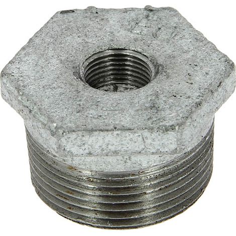 Mamelon fonte galva réduit Mâle 1"1/4 Femelle 3/8