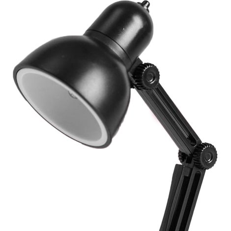 Lampe de bureau LED pliable avec socle magnétique amovible, lampe de lecture réglable, veilleuse noire pour maison et bureau
