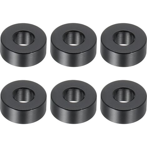 6 Pièces Entretoises en Aluminium M5 Entretoise en Aluminium Noire (1/5)