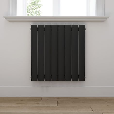ELEGANT Paneelheizkörper Horizontal Heizkörper Anthrazit Horizontal 630x619x48mm 421W Einlagig (1/5)