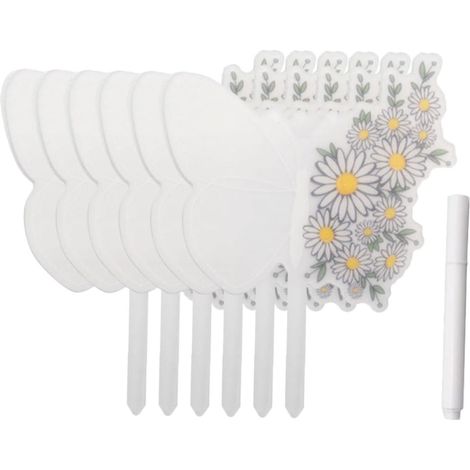 Étiquettes pour plantes créatives et imprimables, marqueurs de jardin réutilisables, petites et jolies étiquettes de jardin (1/5)
