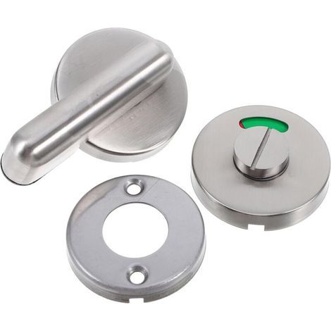 Verrou De Confidentialité Sans Clé Avec Indicateur D'Occupation, Loquet De Porte Pour Sanitaires Commerciaux (1/5)